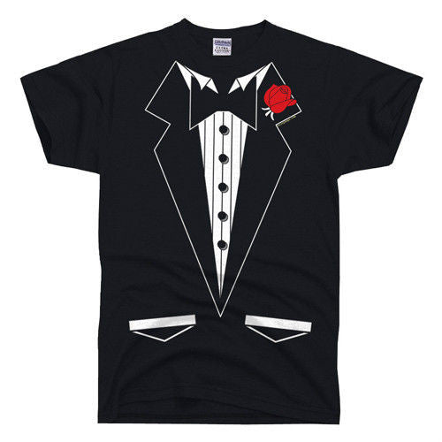 Black Tuxedo Tee