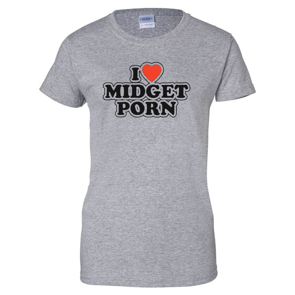Women I Heart Midget Porn Tee