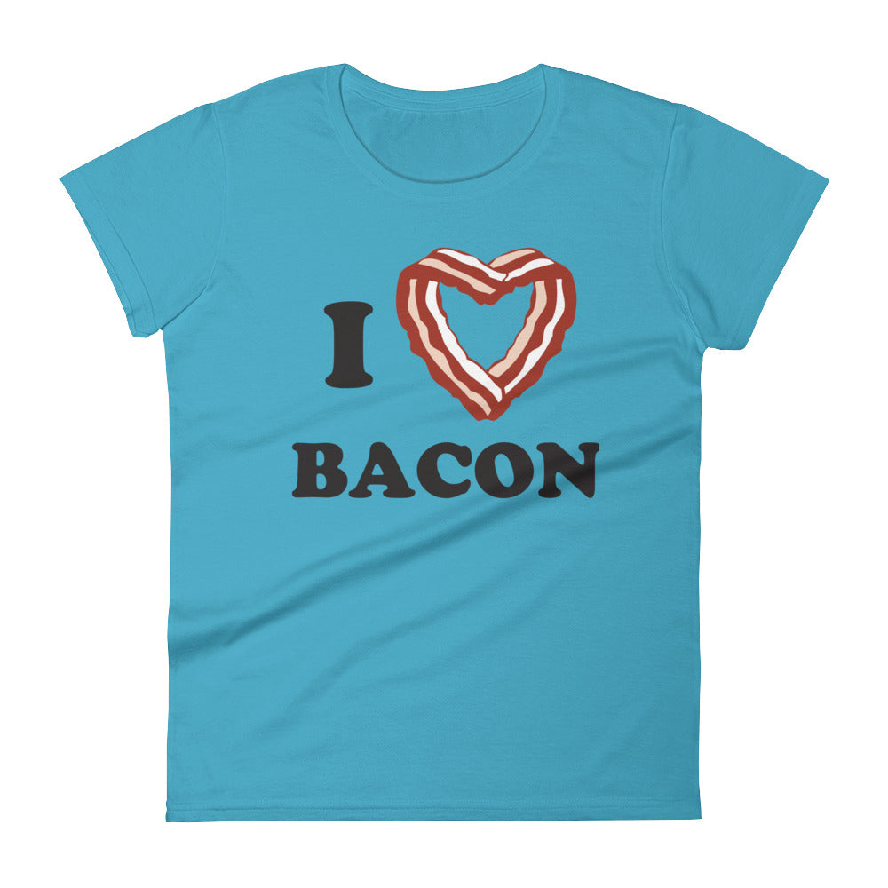 Women's I Love Bacon Tee