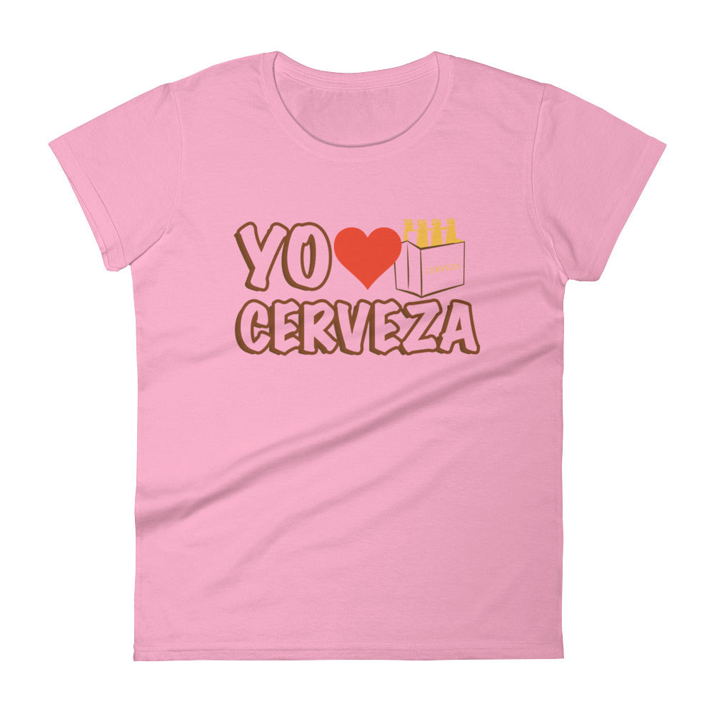 Women's Yo Heart Cerveza Tee