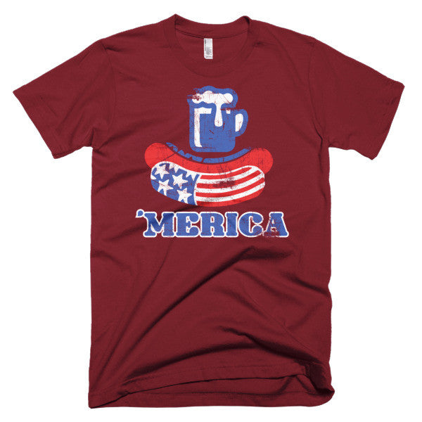 'Merica Hot Dog Tee