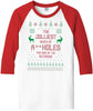 Jolliest Bunch of Aholes Christmas Raglan Tee
