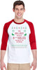 Jolliest Bunch of Aholes Christmas Raglan Tee