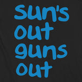 Black Suns Out Guns Out Tank