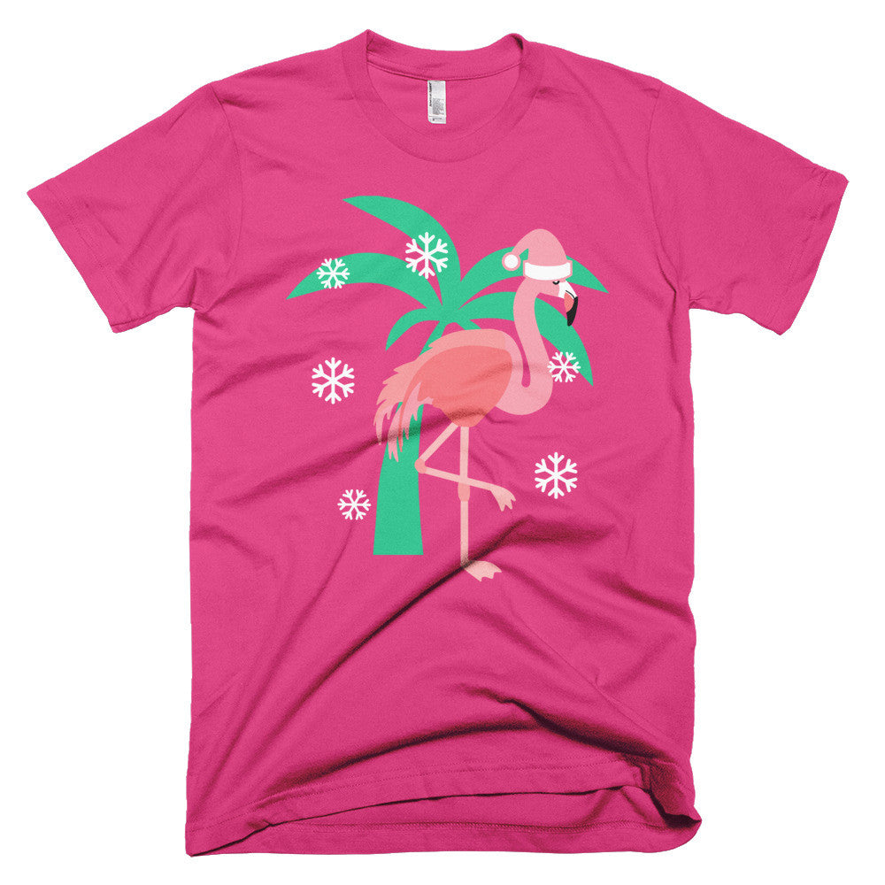 Christmas Flamingo Tee